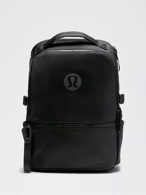 Lululemon New Crew Backpack 22L - All Black -Lightweight-